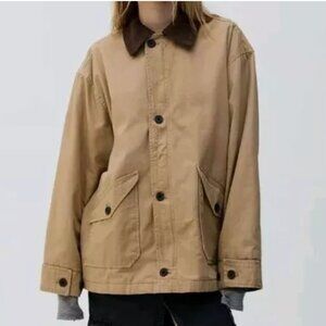 H&M Oversize Canvas Barn Jacket